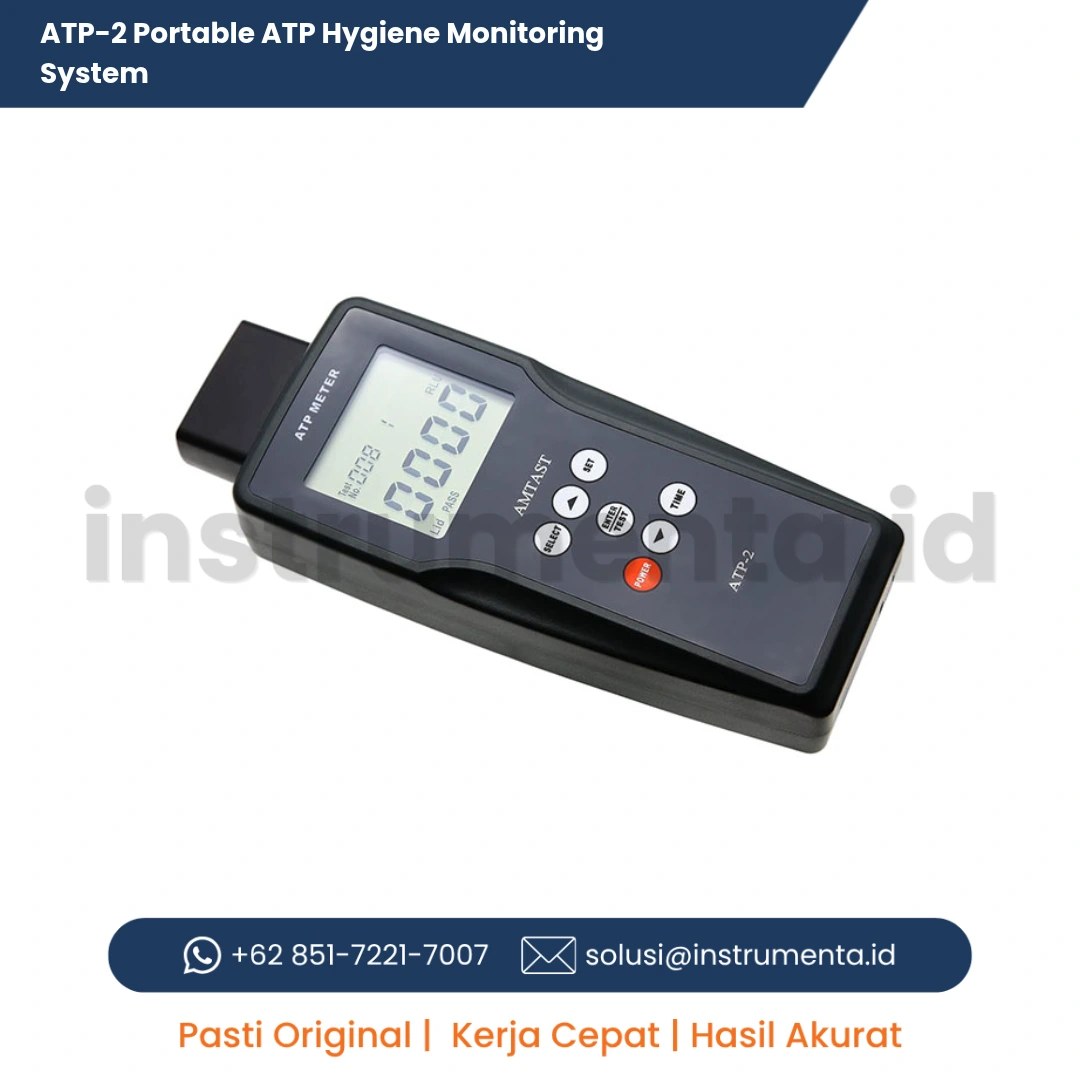 Jual ATP-2 Portable ATP Hygiene Monitoring System Alat Uji Kontaminasi Bakteri Kebersihan Sanitasi Digital